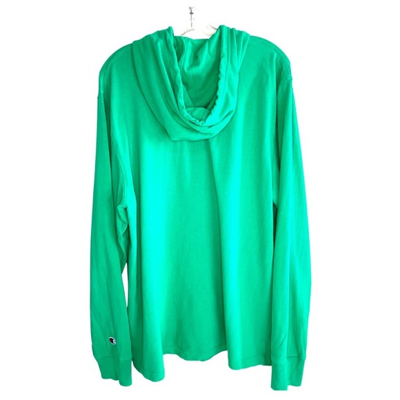 Men’s Green Champion Hoodie - Picture 5 of 5